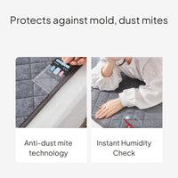 Moisture Absorbing Tatami Mattress, Foldable Dehumidifying Pad