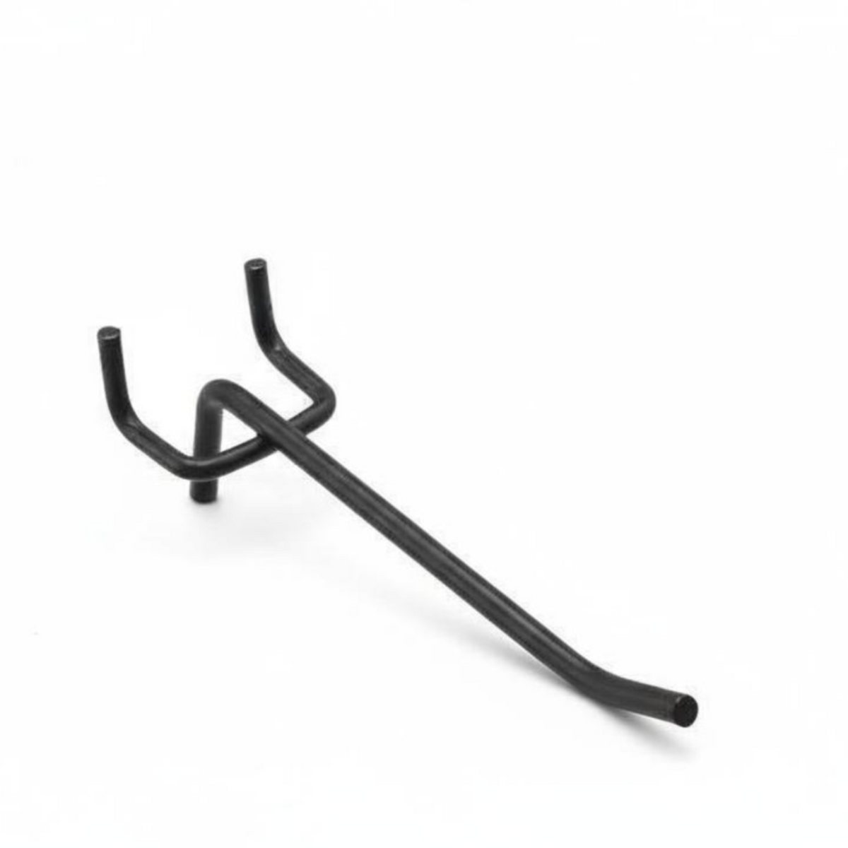 Pegboard holders, Metal Display Holders, Triangular Hole Board, sturdy Duty, Organizer for Supermarket, Home, Office, Monochrome