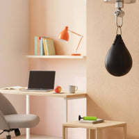Hanging Speed Ball Set Construction Boxing Speed Bag Pear Shaped Punching Ball for Garage