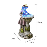 Flower Fairy Garden Light Auto On/deactivated Fairy Garden Light for Patio