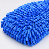 RV Wash Mop, Car Wash Brush for RV Truck SUV, Long Handle Chenille Microfiber Car Wash Mop, Telescopic 70-85cm Stainless Steel Handle