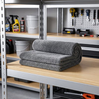 Double-Sided Car Drying Towel with Twisted Loop Weave, Magic Wipe Cloth for Multi-Purpose Use, Reusable Twisted Pile