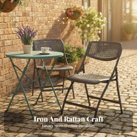 Long-Lasting Slatted Dining Armchair Sturdy Construction Slatted Metal Seat Weather Resistant Patio Chair Easy to Clean for Cafe Owners, Homeowners, Entertainers, Restaurant, Balcony, Backyard, Courtyard