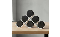 Hockey Puck Display Case with Acrylic Cradle Premium Acrylic Stand with Curved Cradle Puck Display Stand Interlocking