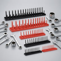 6 Pieces Conventional Socket Rack Molded Tool Storage