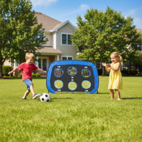 Multi-Functional Soccer Target Goal Versatile Athletic Gear Easy Storage Outdoor Toy for Park