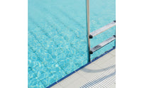 Stainless Steel Swimming Pool Ladder Easy Install Pool Ladder with Handrails Stable Wide for Backyard