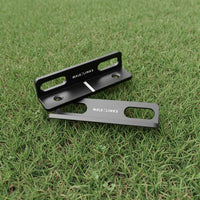 Visual Feedback Putting Gate and Alignment Aid Kit Portable with Carrying Case Golf Putting Training Set Long-Lasting Aluminum Alloy Sports Equipment for Indoor