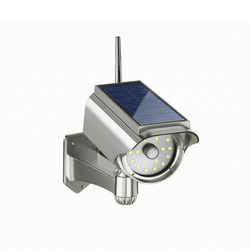 Security Light with Distant Control Motion-Activated Simulated Camera Light