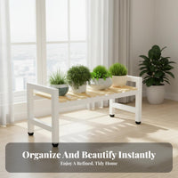 4-Tier Ladder Rack Freestanding Plant Stand Modern design for Apartment Dwellers