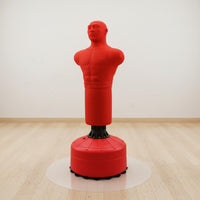 Torso-Form Punching Bag Black Connector Silicone Punching Bag Impact Absorbing Boxing Target