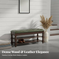 Padded Shoe Rack Bench Multi-Functional Upholstered Shoe Storage Bench Timeless Design Easy Assembly for Hallway, Bedroom