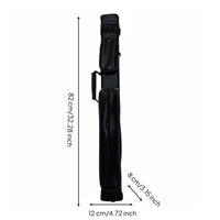 Billiard Cue Case Portable Pool Carrying Case Shoulder Strap Billiard Bag for Professional Enthusiasts, Travel, Tournaments