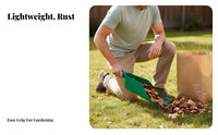 Large Capacity Leaves Ladle Portable Garden Multi-Functional Handheld Soil Spoon for Yard, Park