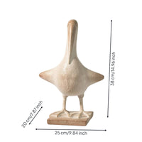 Waterbird Sculpture Textured Waterbird Sculpture Statue Decorative