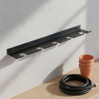 Garden Tool Storage Rack Easy Installation Garden Tool Hanger Rustproof Heavy Duty Garage Hanger for Balcony