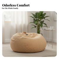 Teddy Fleece Lounger snug design Lounger Relaxing dense Foam Filling for Adults, Living Room, Bedroom, Balcony