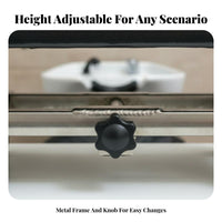 Waterproof Height Adjustable Neck Rest Frame Ergonomic Support Adjustable Shampoo Pillow Easy to Install for Barbers, Barbershop, Beauty Spa