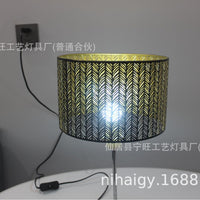 餐厅吊灯铁艺灯罩钻石灯罩架加工简约个性创意吊灯灯罩网罩