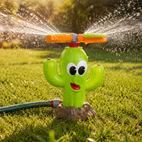 Cactus Sprinkler Summer Fun Sprinkler Toy Cute Design for Garden