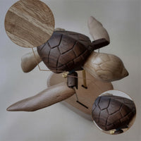 Articulated Turtle Handmade Sculpture Nature-Inspired for Bookshelf, Collectors