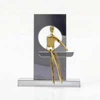 Abstract Figure Sculpture Modern Ornament Artistic for Living Room, Hotel Lobby