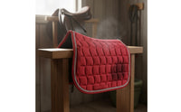 Quilted Saddle Pad Foam Padded Saddle Pad Machine Washable Equestrian Gear for Training