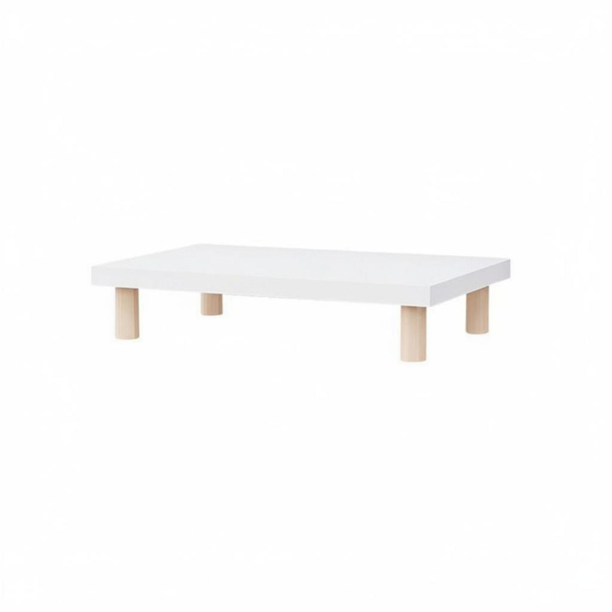 Single-Pot Wooden Riser Elevated Design Footed Wooden Stand adaptable Use