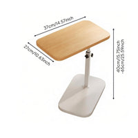 Height Adjustable Sofa Side Table Space Saving Adjustable C-Shaped Table