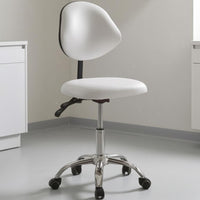 Rolling Salon Stool Padded Seat Swivel Stool Chair Oil Resistant Seating Furniture for Patient-Care, Beauty