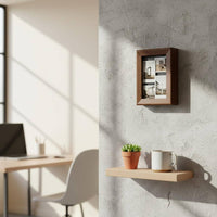 Desktop Photo Frame Album Attractive Mini Photo Album Frame for Fridge