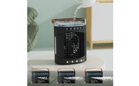 Desktop Humidifying Fan Humidifying Mini Air Chiller Portable Small Appliance for Desk