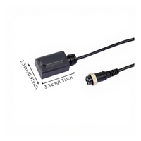 Automatic detector Faucet, Infrared Control Box, contactlessless Bathroom Sink faucet, Hot & Cold, Deck Mount, Nocontactless