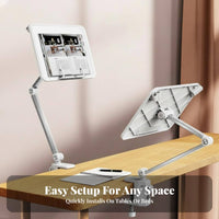 Adjustable limb Book Stand Foldable Design perusing Aid Sturdy Build for Musicians