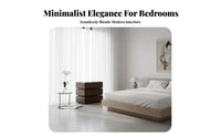Modern Minimalist Design Rotating 2-Drawer End Table rotate Drawers Nightstand Luxury Aesthetic Bedside Cabinet Cylindrical Shape for Homeowners, People with restricted Mobility, Small Apartments, College Dorm, Living Room, Home Office