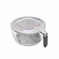 Rice Washing Bowl with Grater Lid Flat-Lid Draining Bowl with Lid Handheld