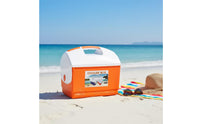 Insulated Container Insulated Chilling Container Cooler with Handle Hard-Sided Portable Ice Chest for Picnics