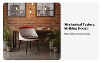 Oil Drum Armchair Creative Design Utilitarian & Design Seating Long-Lasting Finish Cushiony Pading for Business Owners, Cafe
