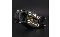 90mm Dampening Stem Tunable Shock-Absorbing Stem Lightweight Two-Wheeler Component Long-Lasting for Commuters