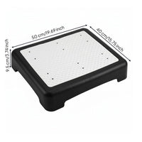 Outdoor Step Stool Raised Dots Anti-Slip Step Stool Textured Top for Stairs