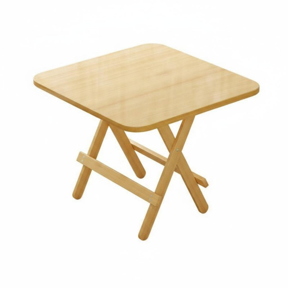 Foldable Design Wooden Fold-up Table Space-Saving Household Furniture Versatile Use Portable Desk Multifunctional for Street Vendors, Apartment Dwellers, Dining Room, Outdoor, Balcony, Home Office