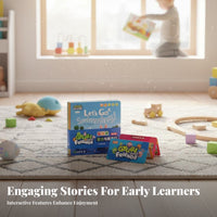 12 Books Point-and-Read Storybooks Educational Interactive Audio Book Set