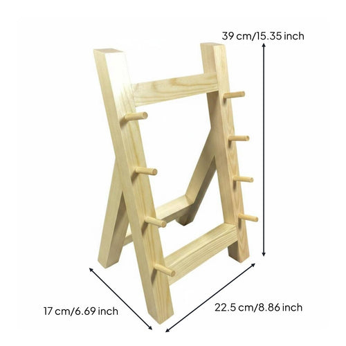 Sashimi Stand Multi-Tier Design Kitchen Storage Natural Wood Grain