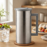 Stainless Steel Pitcher Large Capacity Juice Pitcher Long-Lasting