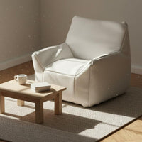 Photo Prop BJD Doll Sofa Display Decoration 1/12 Scale Sofa Soft Padded Look Single-Seat Doll Couch Realistic Details for Collection Setup