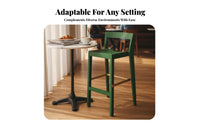 Continuous Loop supportrest Stool modern aesthetic design Counter Chair Modern Aesthetic Ergonomic Design for Kitchen Island