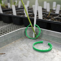 20 Pieces Hooked Plant Clip Rounded Plant Stem Support Clip Easy to Use
