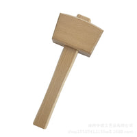 Beech Wood Mallet for Woodworking, DIY Tool, Large Size