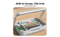 Adjustable Desktop Bookrest 360° Rotating Base Book Holder Multi-Functional