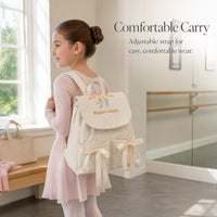 Kids Ballet Dance Bag Girls Large Capacity Backpack